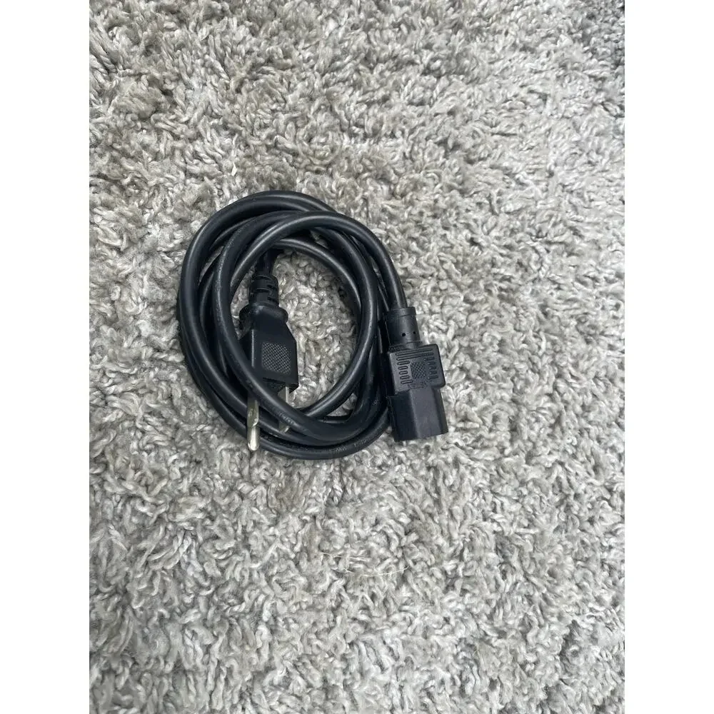 6’ Three Prong Ac Power Cord for Computer Monitor Printers Desktop 120v